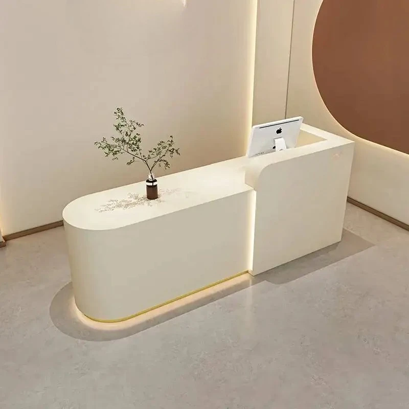 

Reception Cashier Simple Modern Reception Desk Small Front Counter