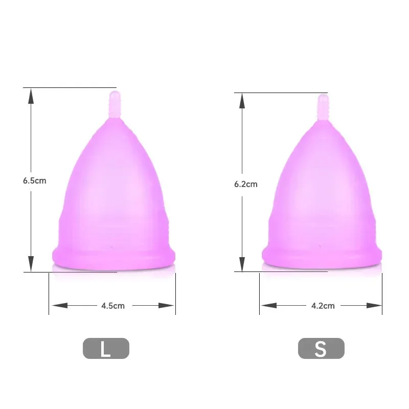 Medical Silicone Menstrual Period Cup Lady Menstrual Collector Copa Menstrual Disc Feminine Hygiene Heavy Flow Woman Product