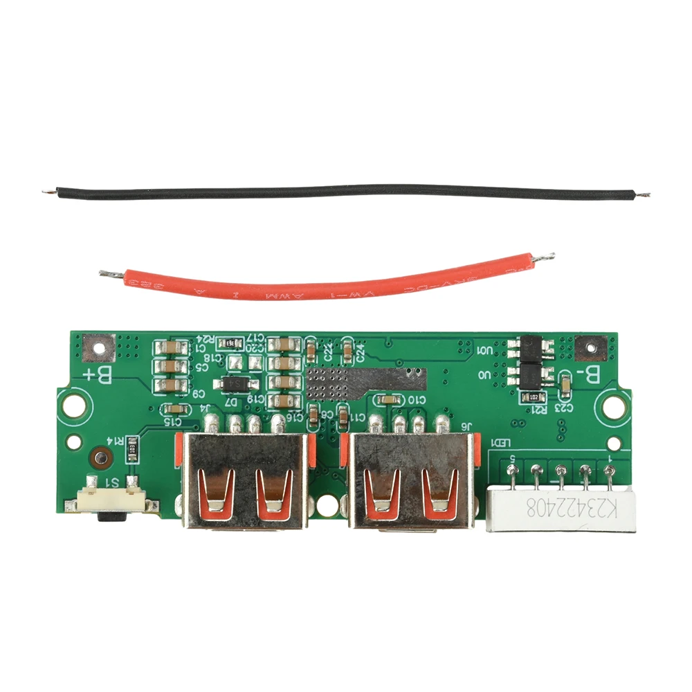 22,5W Schnelllade-Modul für PD QC VOOC LED-Anzeige DIY Powerbank Leiterplatte 3,7V Ternäre Lithiumbatterie Hauptplatine – Detail 4