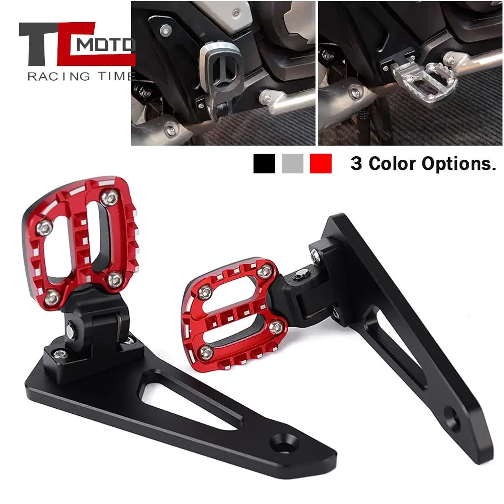 

X-ADV750 Motorcycle Rear Foot Pegs Passenger Foot Rest Pedal Footrest Footpegs for Honda X-ADV 750 XADV 750 XADV750 2021 - 2023