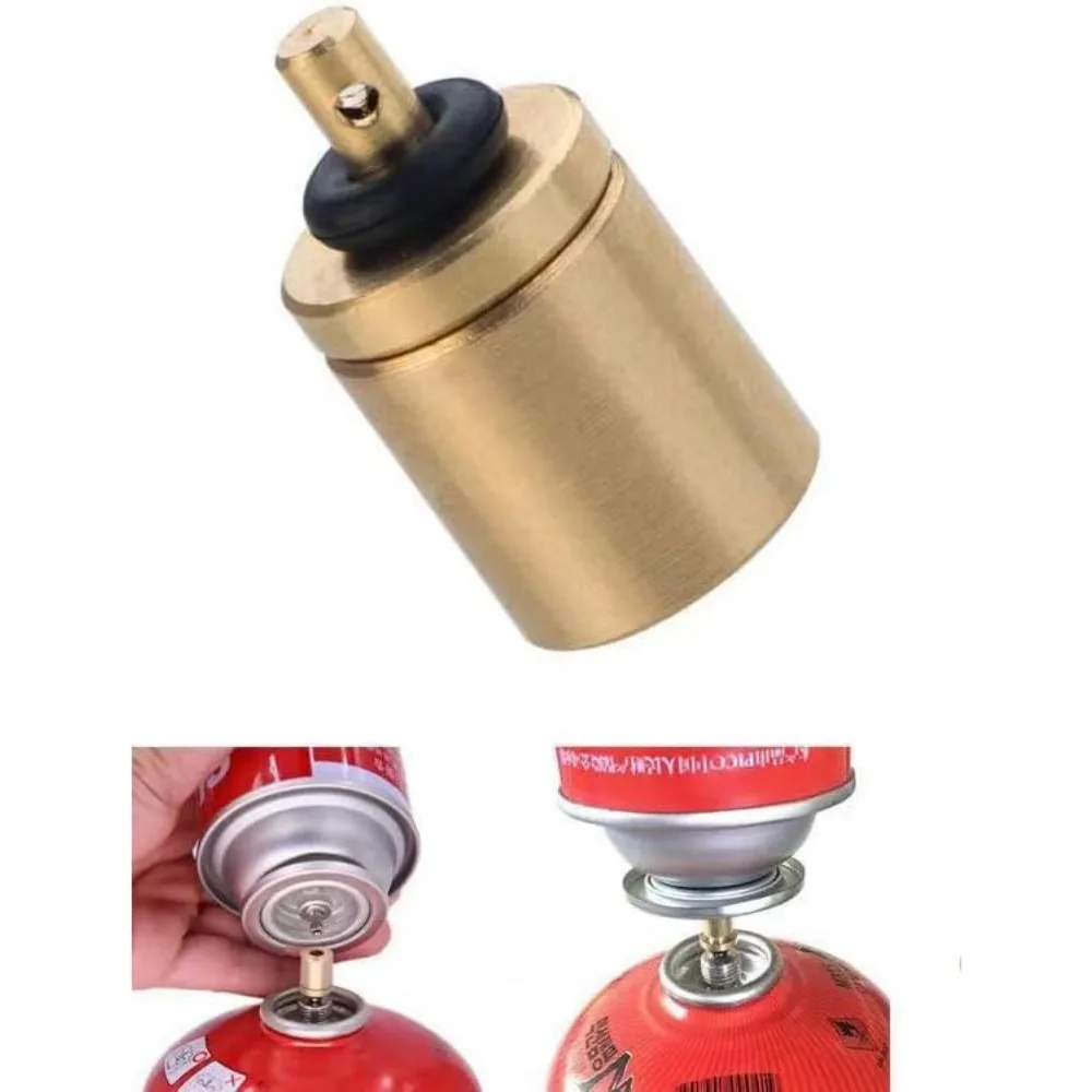 3Pack Gas Refill Adapter Nozzle Connector Butane Cylinder Valve Tip for Thermacell Cartridge Refill Outdoor Camping Stove Tank - view 2