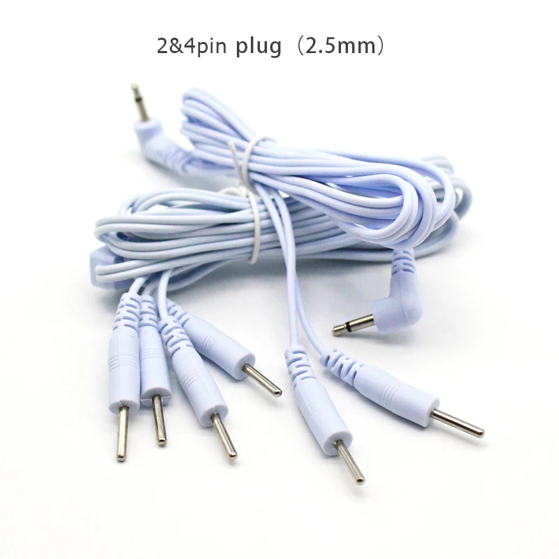 2,5/3,5mm 2/3 Pin Elektrode Kabel Elektrotherapie Elektrode Blei Drähte für Akupunktur Muskel Stimulator Therapie Massagegerät