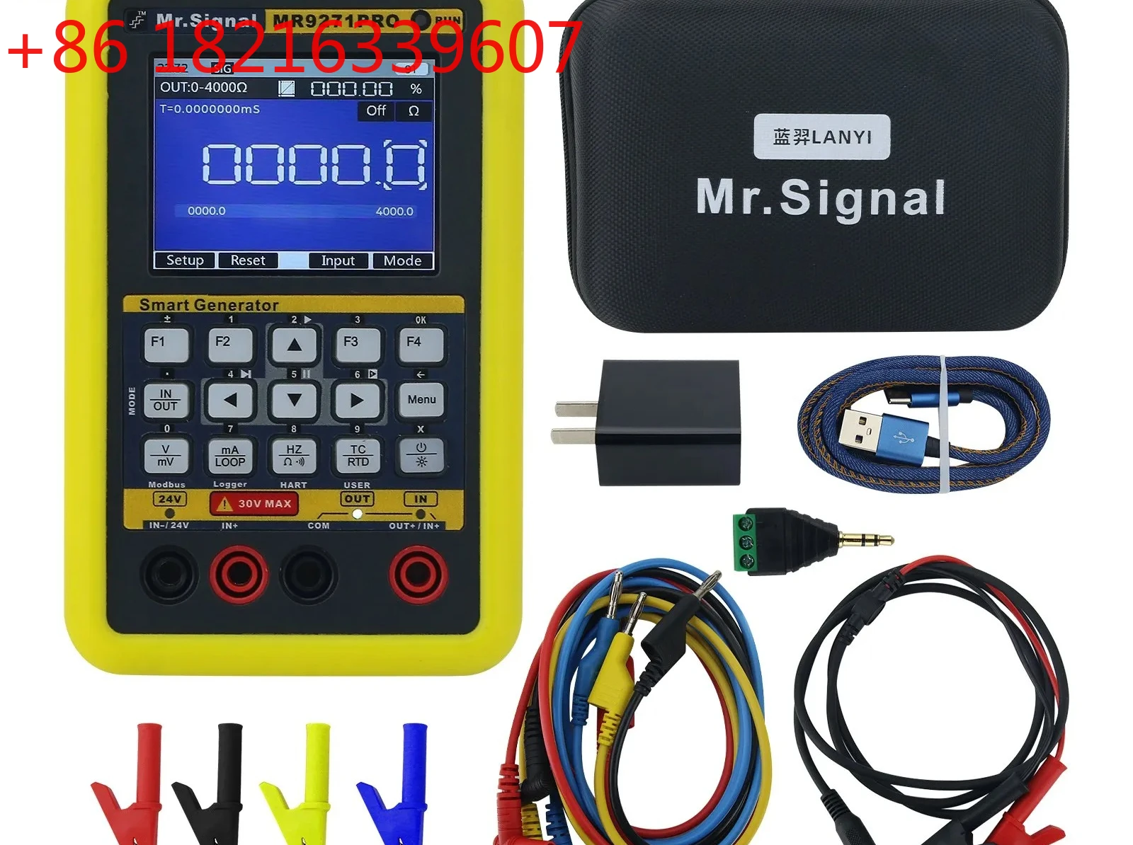 TAO  MR9271PRO Multifunctional Signal Generator 4-20mA HART Communicator Simplex/Duplex Mode for Modbus Debugging