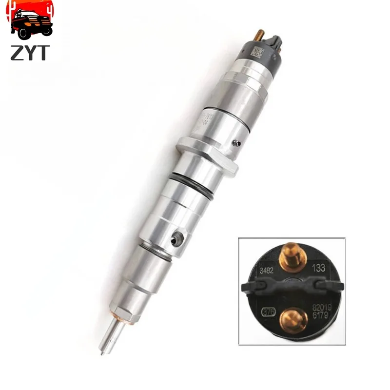 Brand New Common Rail Diesel Fuel Injector 0445120133 4945463 For Cummins ISC ISL9 QSC8.3 QSL8.9 QSL9 3965749 4993482