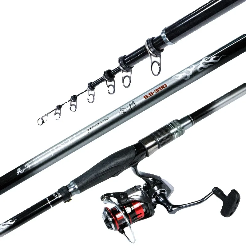 

Monbacher-Distance Throwing Rod Rock Fishing Rod Set Carbon Ultra Light Ultra Hard Large Guide Ring Large Object Sliding Float