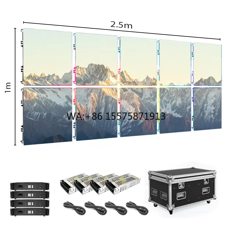 

Factory Direct P:2.5 Rental Led Screen P2.6 P3.91 P4.81 500*500mm Led Rental Screen Rental Led Screen Fixed Bracket