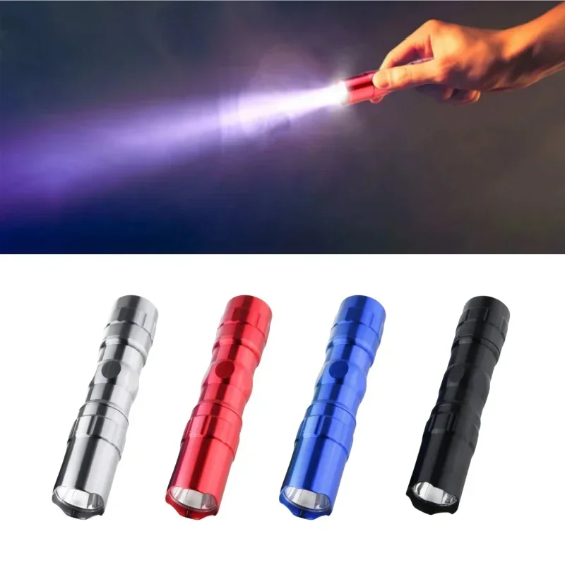 Mini LED Flashlight Waterproof Bright Handheld Flashlights Practical Powerful Torch For Outdoor Hiking Camping Lighting