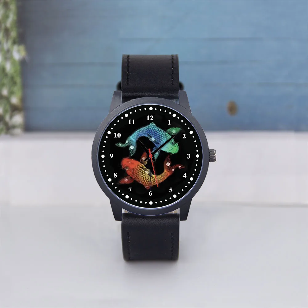 Relógio universal com mostrador em ouro rosa, movimento de quartzo mm para homens e mulheres, relógio de pulso preto prateado, lembrança de presente na caixa de relógio