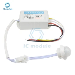 110V/220V High Quality Human Body IR Infrared induction Switch PIR Movement Motion Sensor Switchs Light Detector Intelligent