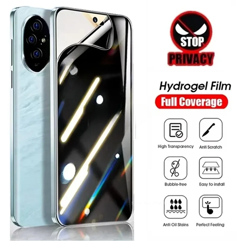 Privacy Anti Spy Peeping Hydrogel Protective Film For Honor 200 Pro Screen Protector For Honor 100 90 80 70 60 50 Pro Soft Film