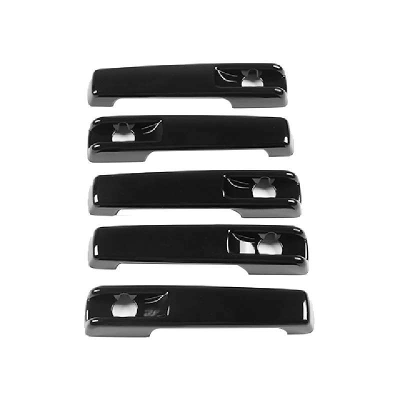 

Gloss Black Outside Exterior Door Handle Protector Cover Trim for Mercedes Benz G-Class W461 W463 G55 G63 G500 2001-2021