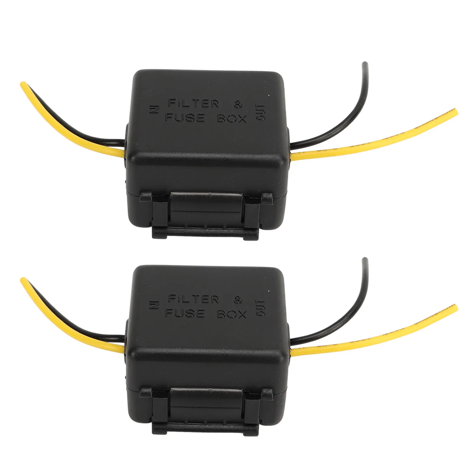 Car Audio Power Filter Noise Reducer 12V High Compatibility Premium for Amplifier Subwoofer Stereo System Sound Enhancer