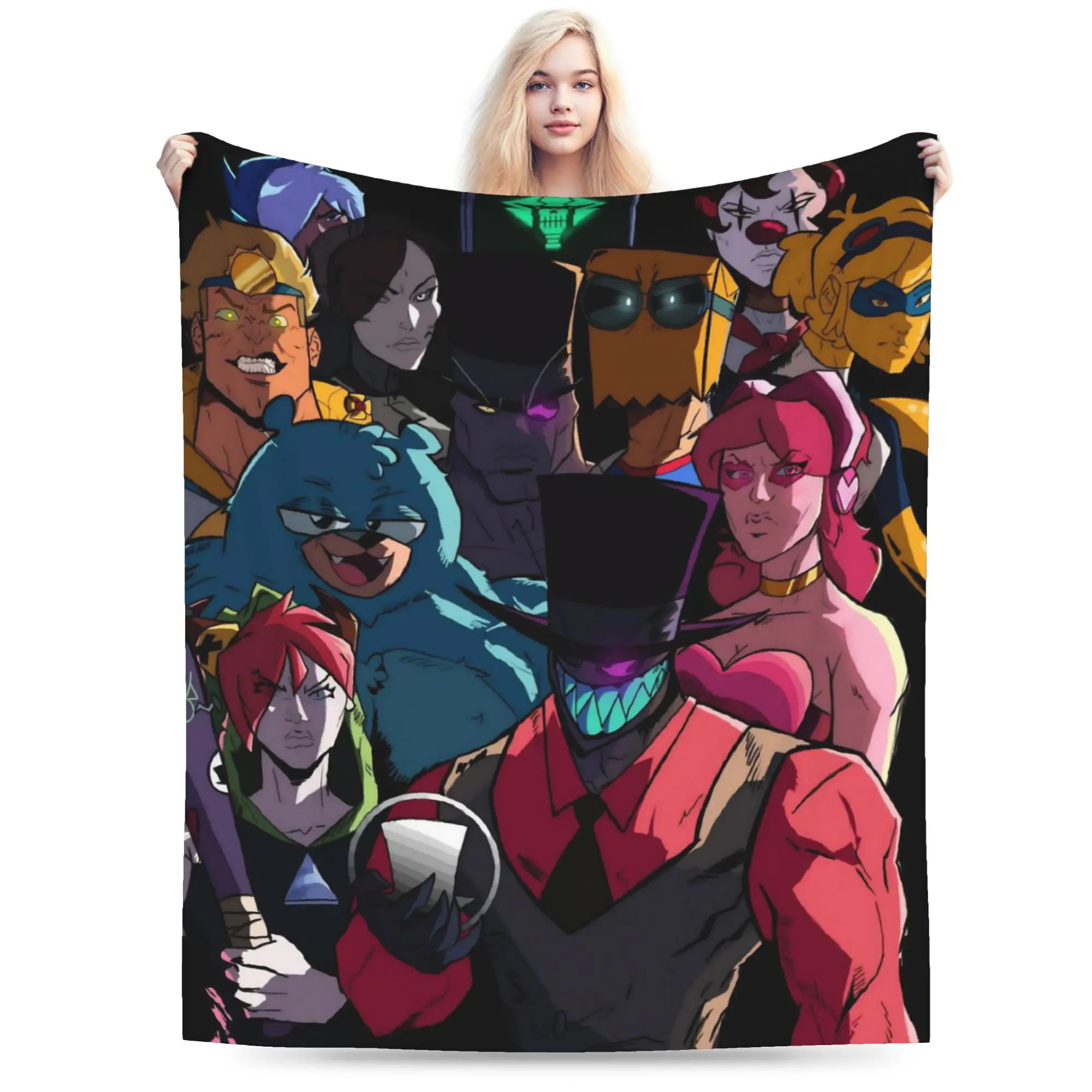 Villainous Comdy Blanket Fleece  Relax Soft Throw Blanket for Bed Rug Piece