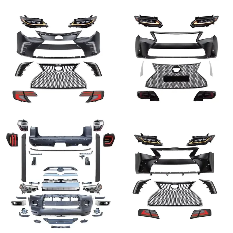 Factory sales, high quality ex-factory price, upgraded auto body parts and accessories kit for Toyota 4RUNNER Camry, Corolla