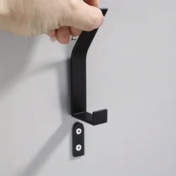 6PCS Hook with Strong Adhesive To Wall Kitchen and Bathroom Strong Load-bearing Punching Clothes Hanging Door and Sticking Hook