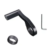 Mountain Bike Computer Mount Extension Bracket 33g IAMOK Light Extension-seat Black Bicycle Accessories