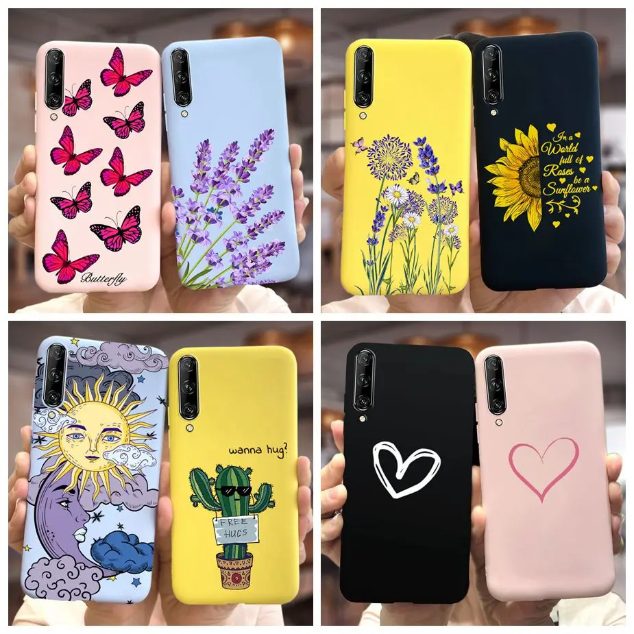 For Huawei Y9s Case Cute Painted Cover For Huawei Y9s STK-L21 STK-L22 Soft Silicone Fundas For Huawei Y9s Y 9 s HuaweiY9s Bumper