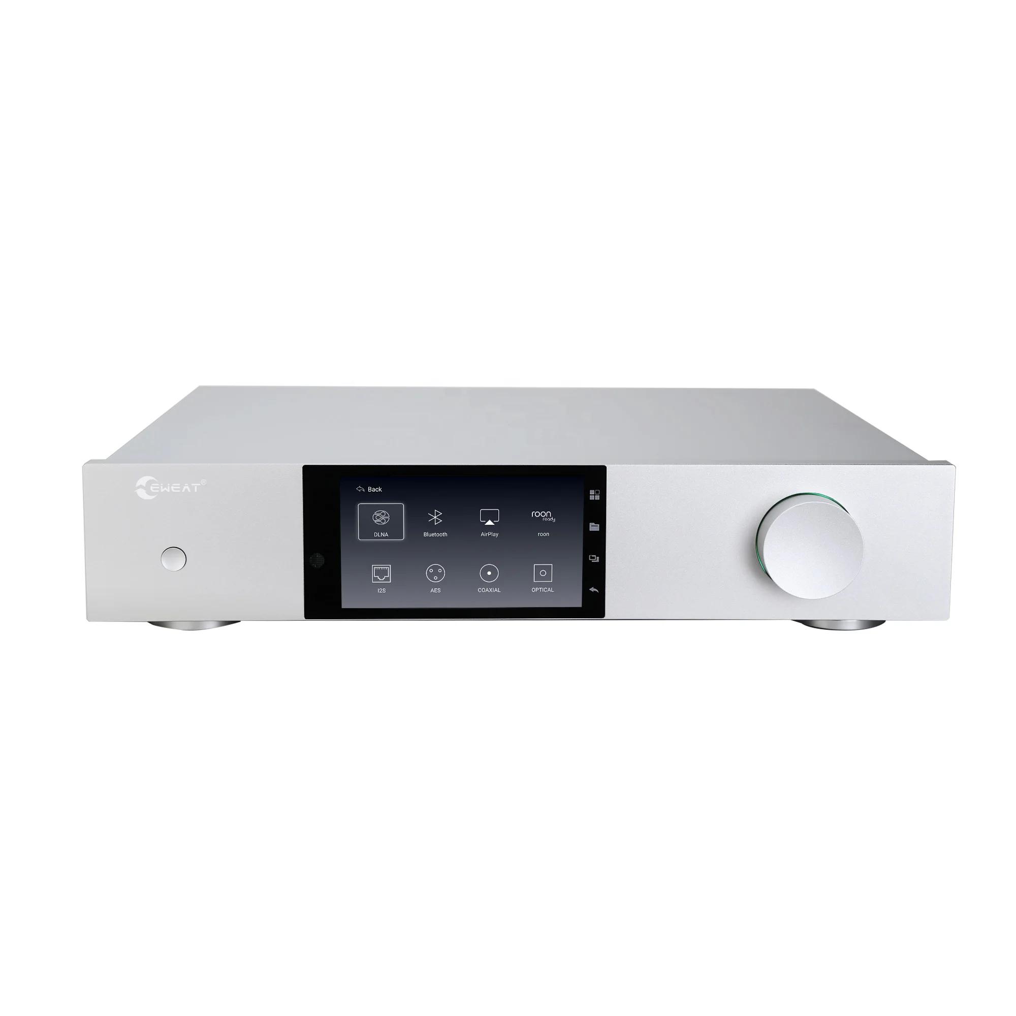 Wholesale China Eweat DMP 50 ESS9038PRO chip digital audio player frosted shell music server streamer