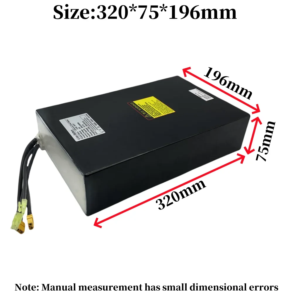 16S7P 60V 33.6Ah/33600mAh 21700 Rechargeable Lithium Battery Pack Suitable For Dual Drive Scooter Battery