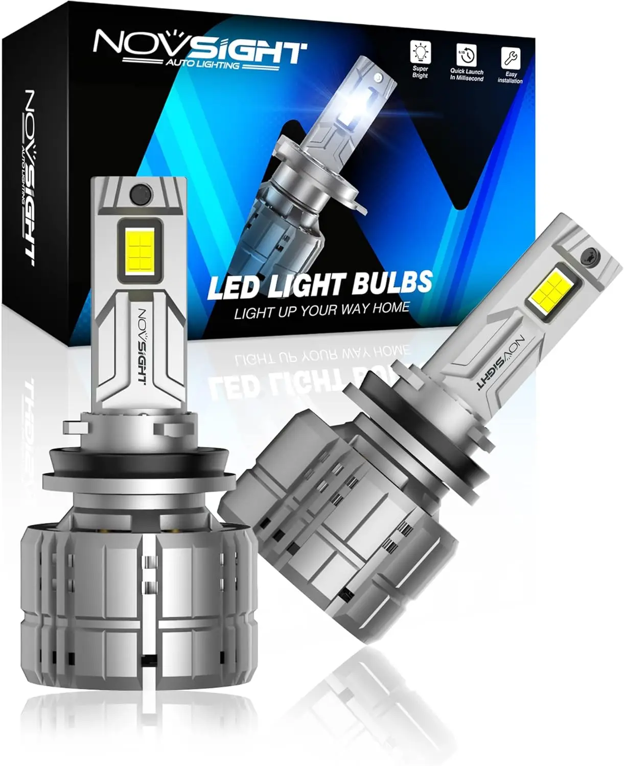 

H11 Bulbs 88000LM, H11/H8/H9 Fog Bulbs, 900% Ultra Bright, Pack of 2