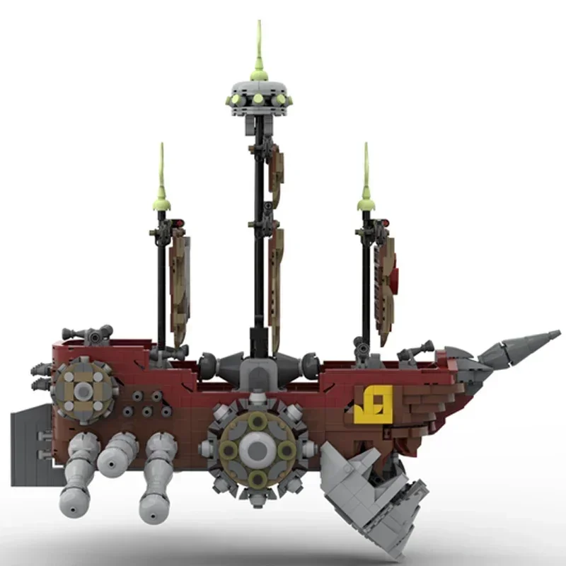 

Moc Building Bricks Military Battleships Model Pirate Ship Technology Modular Blocks Gifts Toys For Children DIY Sets Assembly