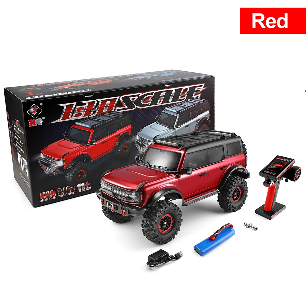 Электрический альпинистский автомобиль WLtoys 1:10 104020   4WD Профессиональный 2,4G Независимый 3-канальный приемник 100 м 3000 мАч Игрушки для внедорожников