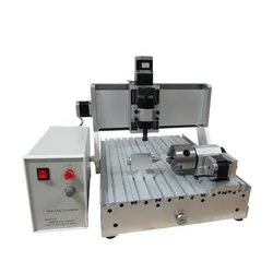 CNC Router 3040 4Axis Metal Wood PCB Engraver Engraving Machine 500W Spindle CNC 3020 for Milling Metal Glass with Limit Switch