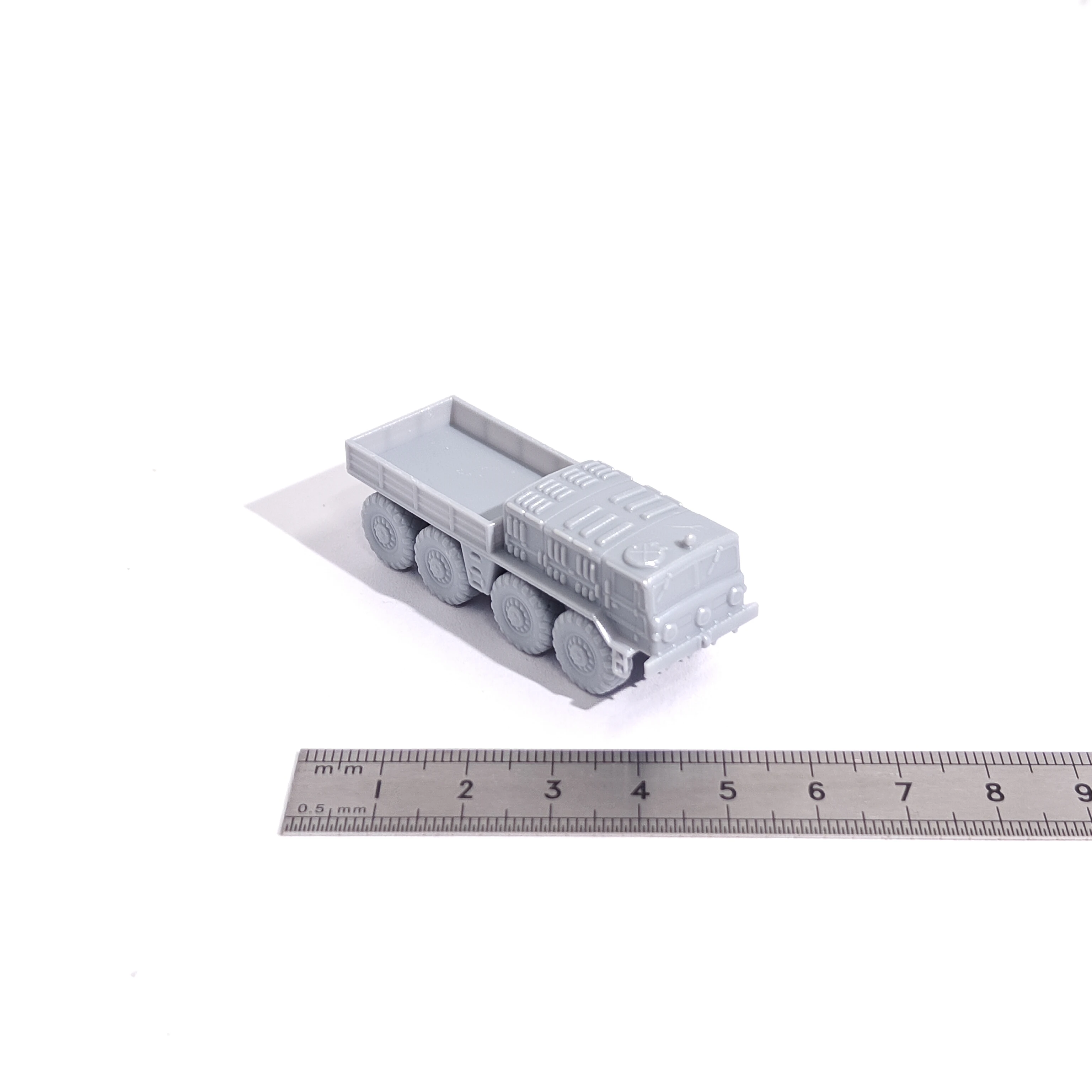 Camión tractor MAZ-535 a escala 1/144, kits de modelos en miniatura sin pintar