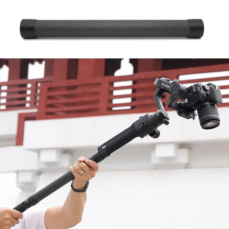 Ronin Gimbal Carbon Fiber Rod Handheld Stick Monopod Lengthen Holder for DJI Ronin RSC2 RS2 RS3 RS 3mini RS 3pro Stabilizers