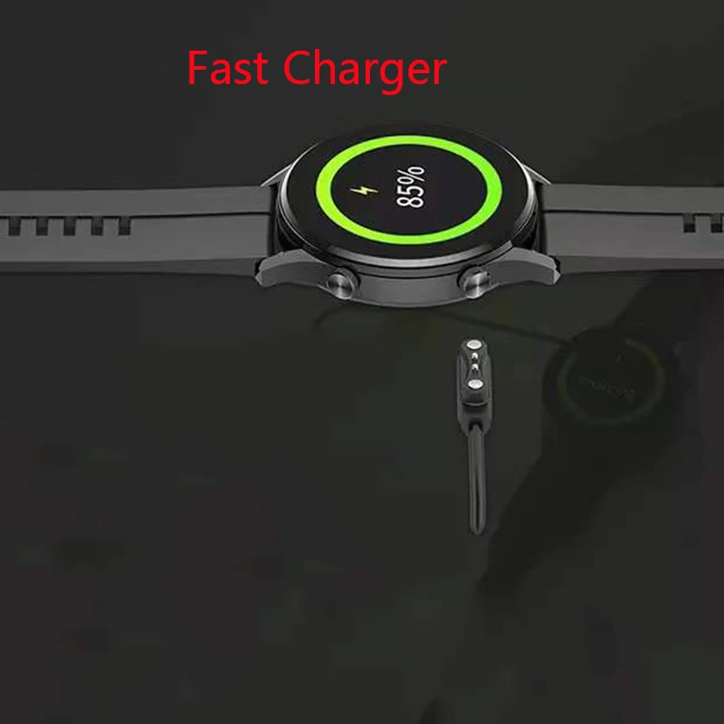 การจัดส่งอย่างรวดเร็ว USB Charger สายเคเบิลสำหรับ Xiaomi Imilab W12สมาร์ทนาฬิกาชาร์จ USB สายชาร์จฐานสายไฟอุปกรณ์เสริม