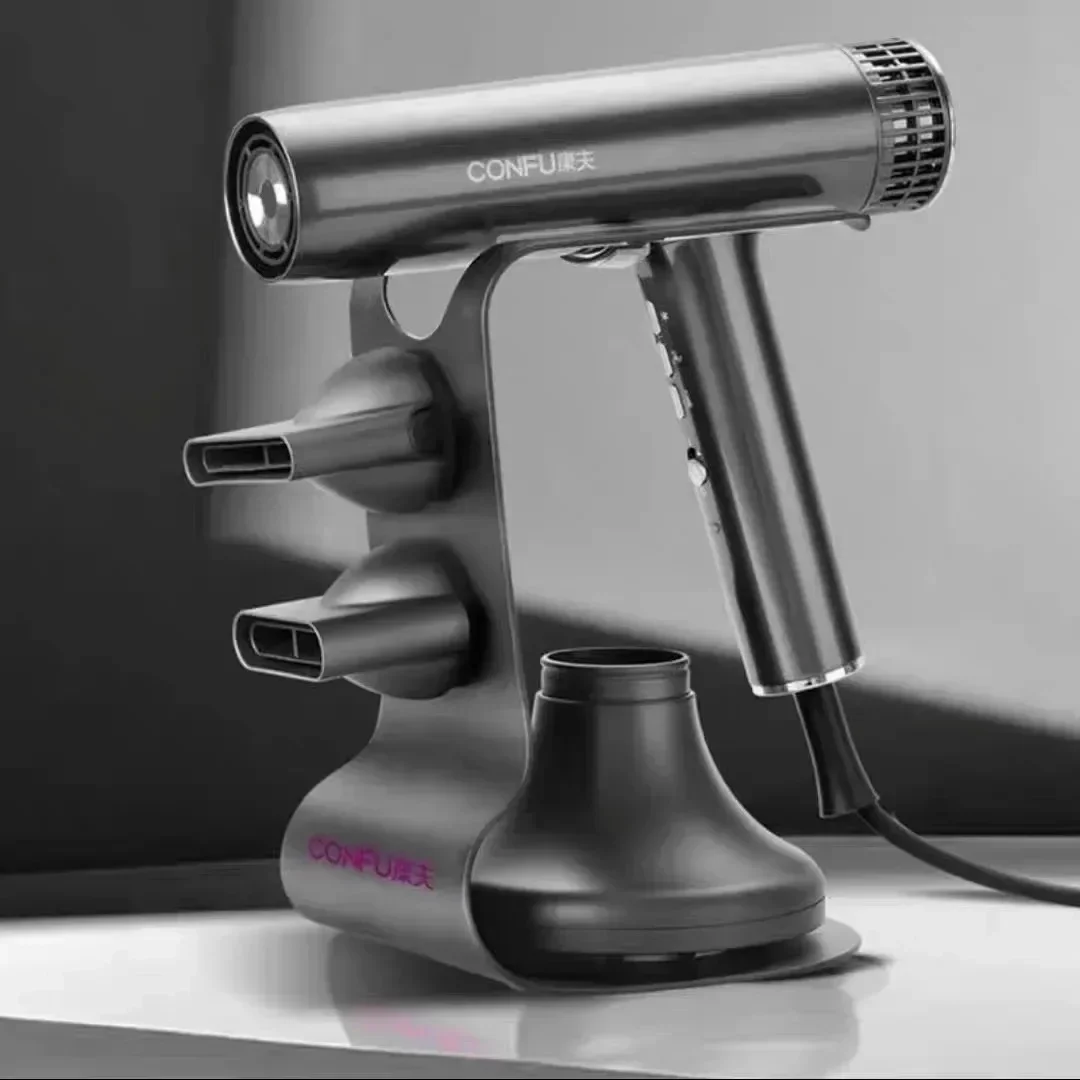 Secador de cabelo profissional 110000 Motor de alta velocidade RPM, secagem rápida, íons negativos, vento poderoso, máquina de cabelo de baixo ruído