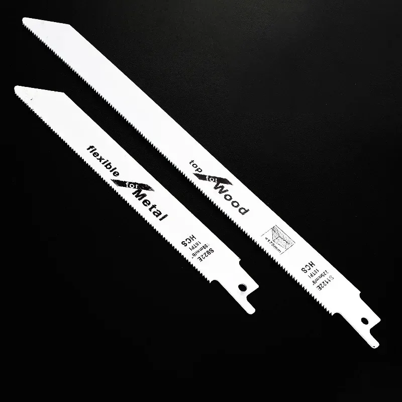 1pc Lame per seghetto alternativo Denti grossolani e fini Lama per sega alternativa per legno Plastica Metallo morbido Taglio Utensili elettrici Accessori