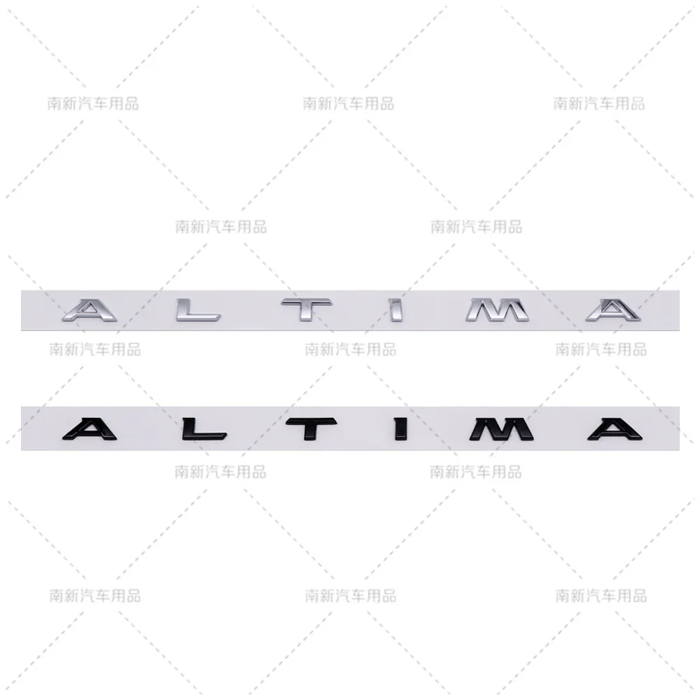 ALTIMA labeling is suitable for Nissan modified decorative car stickers, trunk hood, and tail car labels car sticker emblem
