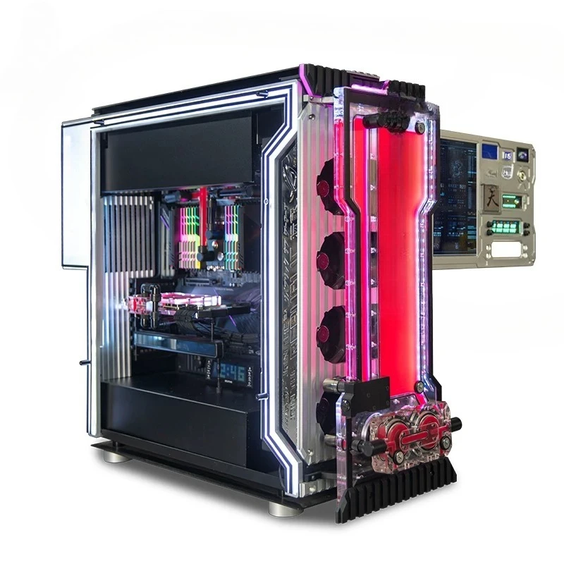 1000D family bucket i9 13900K/4090 water-cooled computer desktop