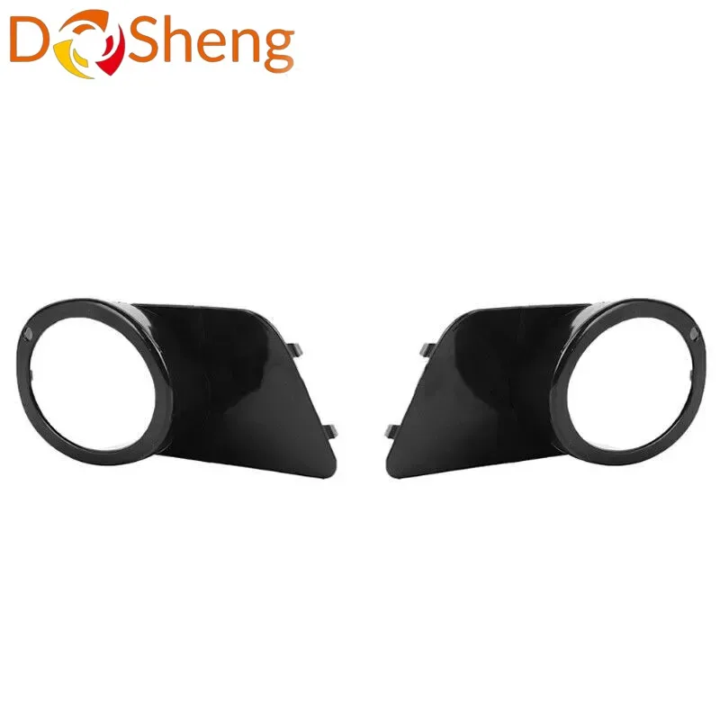 51112496283 51112496284 2Pcs Front Bumper Fog Lamp Cover Frame Foglight Trim Lid Bezel For BMW 5 Series E39 M5 1998 1999 2000