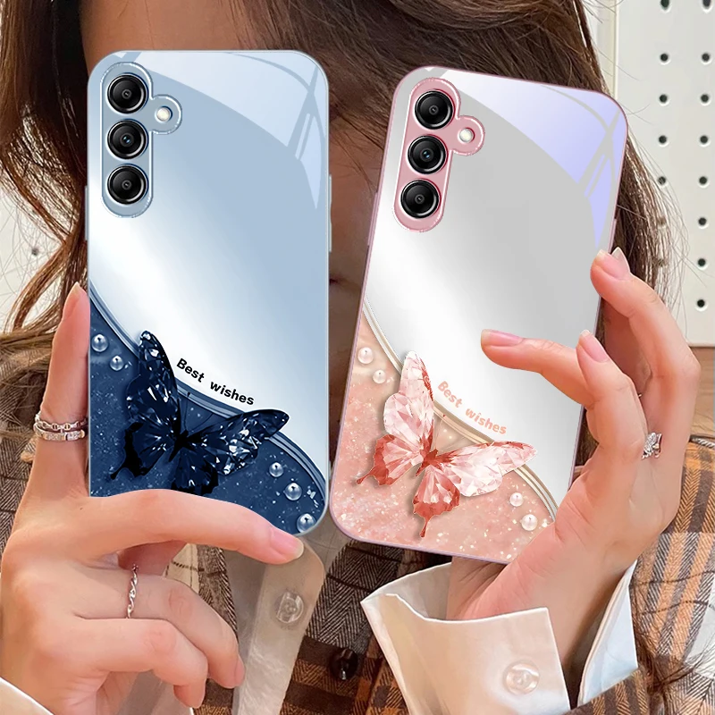 

Simple Purple Butterfly For Samsung A73 72 71 A70 56 55 54 A53 52 51 A50 42 A35 A34 33 32 31 26 25 24 23 22 30 glass phone case