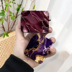 Golden Marble AirPods Case Black Wireless Bluetooth Earphone Case for Apple Airpods 1 2 3 Pro 2 Protective Case