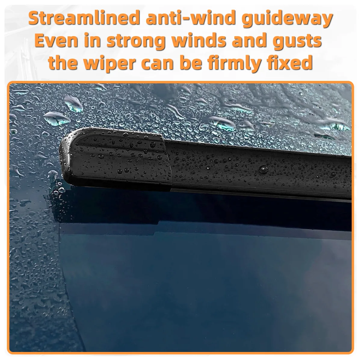 1PC Car Windshield Wiper Blade J/U Universal Soft Rubber Boneless Car Wiper 12\