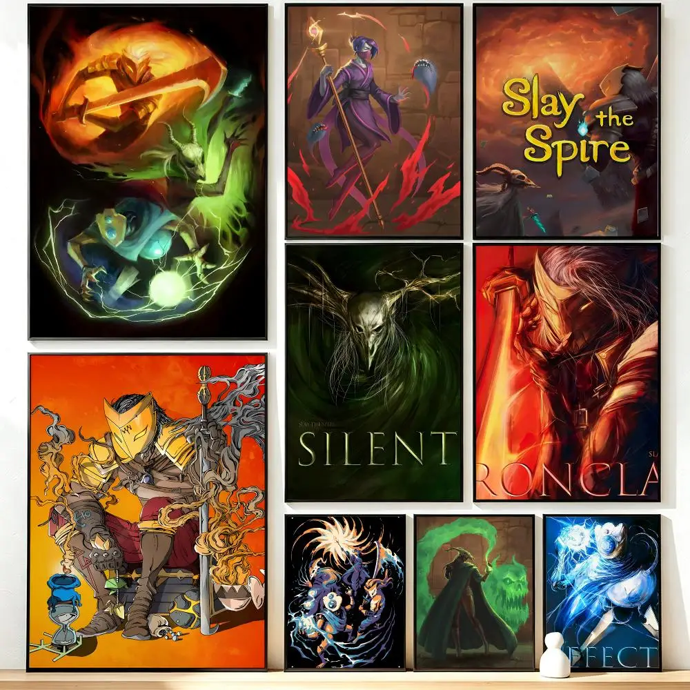 Modern Aesthetic Wall Art Poster game Slay the Spire Poster for Office Home Decor Interior Large Wall Picture Print