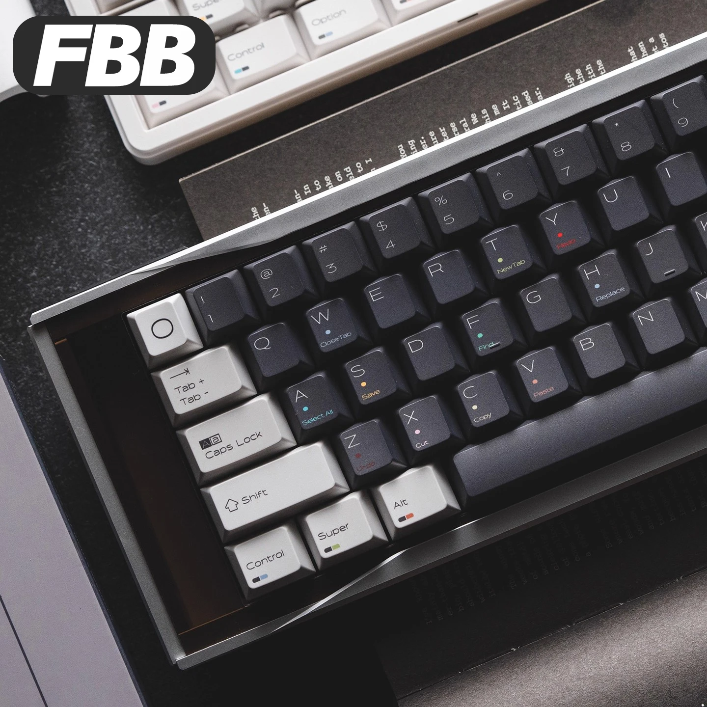 

Колпачки для клавиш FBB Play PBT Dye Набор колпачков для клавиш 60%, 75%, 80%, 96%, 100% механические клавиатуры Колпачки для клавиш Cool Black DIY Аксессуары для ПК