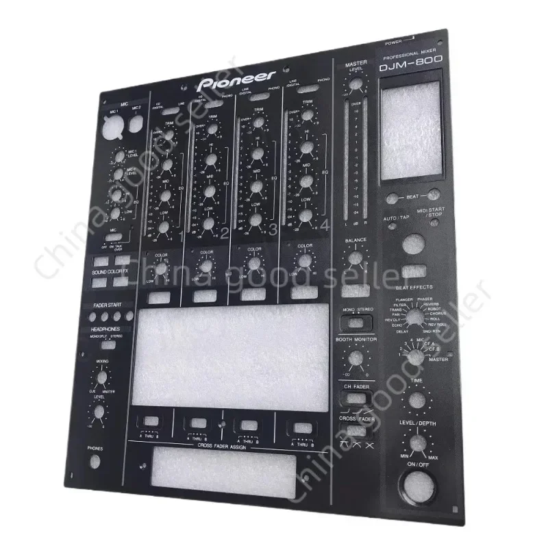 For Pioneer Djm-800 Mixer Panel, Full Set, Complete Set of Iron Plate, Fader Cross-cutting Plate, Medium Plate