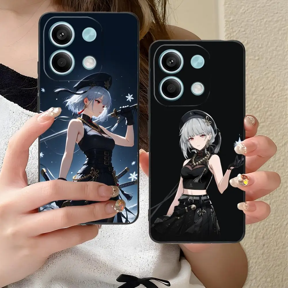 حافظة لهاتف شاومي ريدمي نوت 14 13 12 11 S Pro Plus 4G 5G غطاء طباعة ملون غطاء فاخر جميل