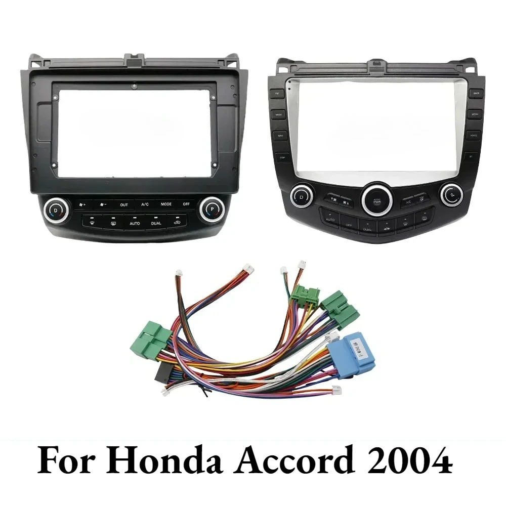 

Car Radio Stereo Fascia Retrofit Frame for Honda Accord 2004, Dashboard Installation Panel Kit, Audio System Adapter