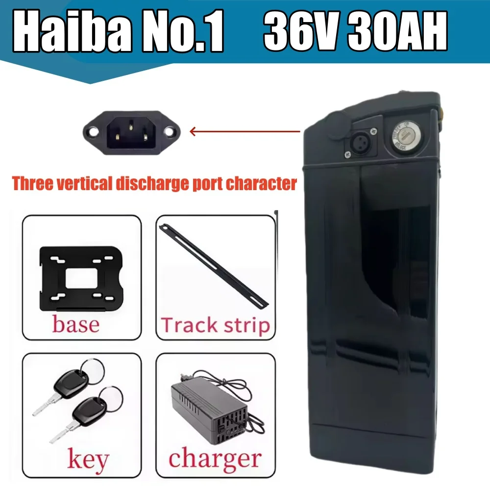 48V Haiba Lithium-ion Batterij Vouwmodel Universele Lithium-ion Batterij 36V52V Meerdere capaciteiten 20AH 30AH 40AH batterij