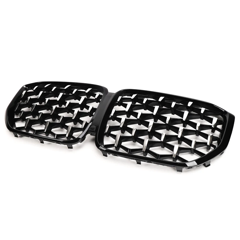 

High Quality Car ABS Diamond Style Front Grille for X5 G05 2019+ Auto Center Bumper Grill