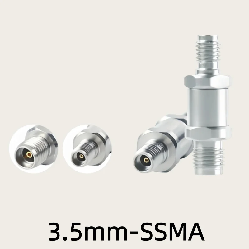 Precision test of stainless steel for 3.5mm-SSMA male female RF coaxial adapter