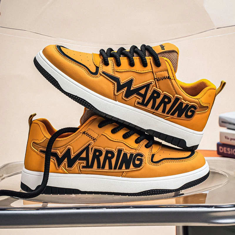 

Street Trend Skateboard Shoes Men Designer Low Men's Hip Hop Sneakers Platform Non-slip Skateboard Sneaker Man zapatos hombre