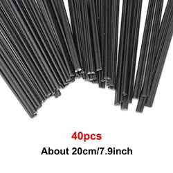 40pcs 200mm PP Black Plastic Welding Rods For Car Bumper Repair Welder Tool Herramientas Ferramentas Taladros Multitool