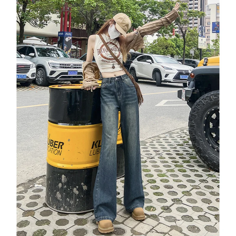 

Пышные женские блестящие джинсы со вставками и цветными блоками в стиле пэчворк, женская мода, джинсовая уличная одежда, стиль контрастности