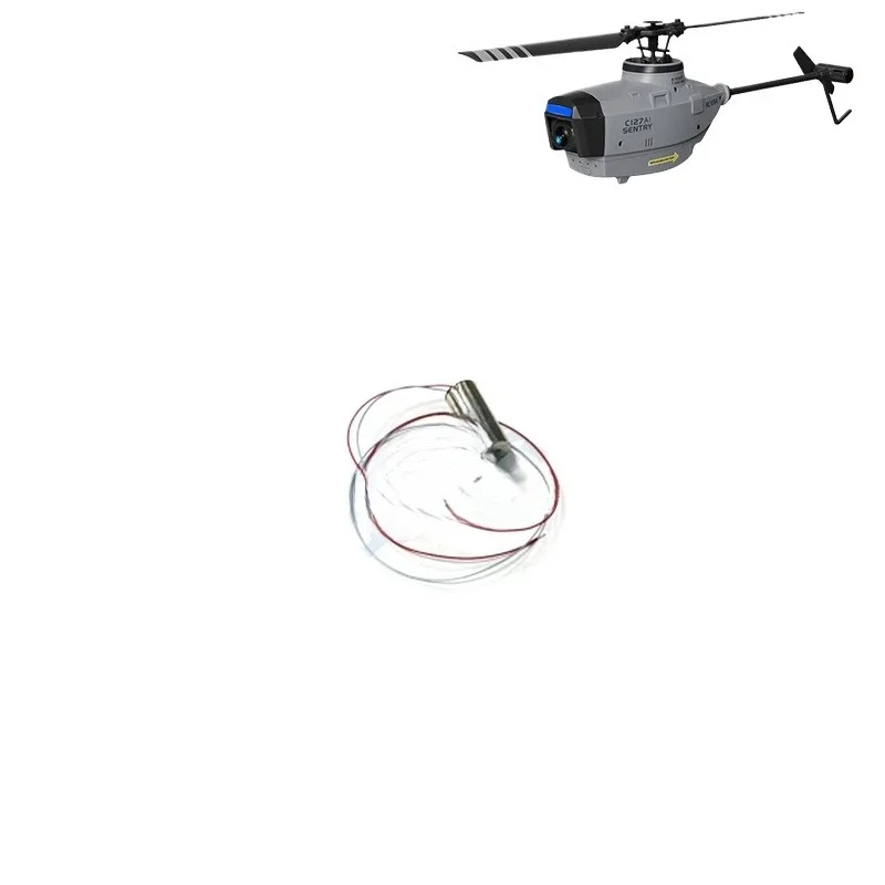 Four Channel Single Propeller Helicopter Spare Parts Main Tail Propeller Blade Tail Motor Landing Gear Drone
